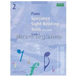 Piano specimen sight-reading tests -  Livello 2°
