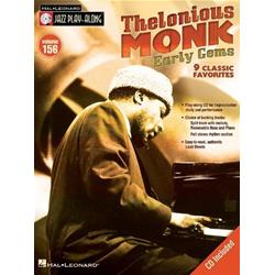 Thelonious monk early gems - Jazz play along - Vol. 156, Book con CD