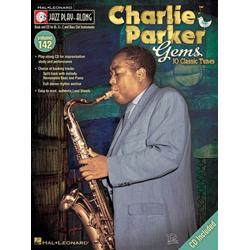 Charlie Parker Gems Jazz Play Along Volume 142 Book con CD