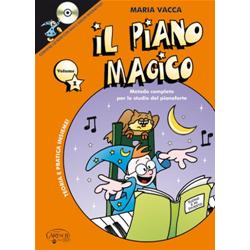 PIANO MAGICO Volume 1 + CD - Vacca Maria*