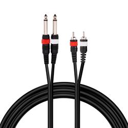 SINEXTESIS Cavo 2x RCA - 2x Jack 1,5 mt.