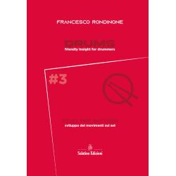 DRUMS: "friendly insights for drummers" volume 3 | Francesco Rondinone