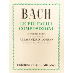 Le più facili composizioni, 12 piccoli pezzi | Bach - Rev. Alessandro Longo