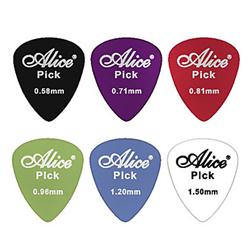 ALICE Scatola Plettri 0.58 per Chitarra in Nylon 600 pz