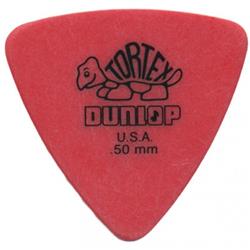 DUNLOP Plettro Tortex Triangle 0.50 Red