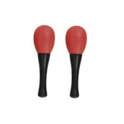 ffalstaff Coppia Mini Maracas in Plastica (Rossa)