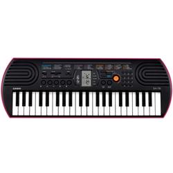 CASIO SA78 Tastiera Elettronica 44 Tasti (fondo fucsia)