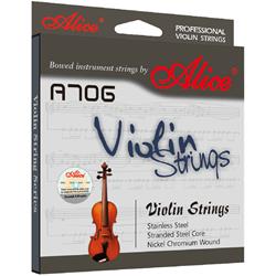 ALICE Muta per Violino Nickel Chromium "Professional"