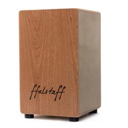 ffalstaff Cajon in Legno Chiaro con Borsa (30 x 29 x 50 cm)