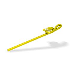 Matita forma di chiave di violino  (Colore Giallo)