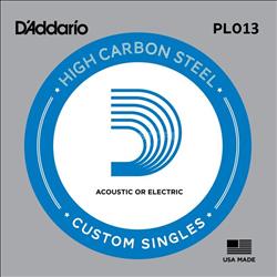 D'ADDARIO corda singola per chitarra Acustica/Elettrica .013