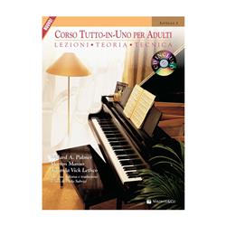 Corso Tutto-in-uno adulti, per Pianoforte - Vol. 1 (con CD)