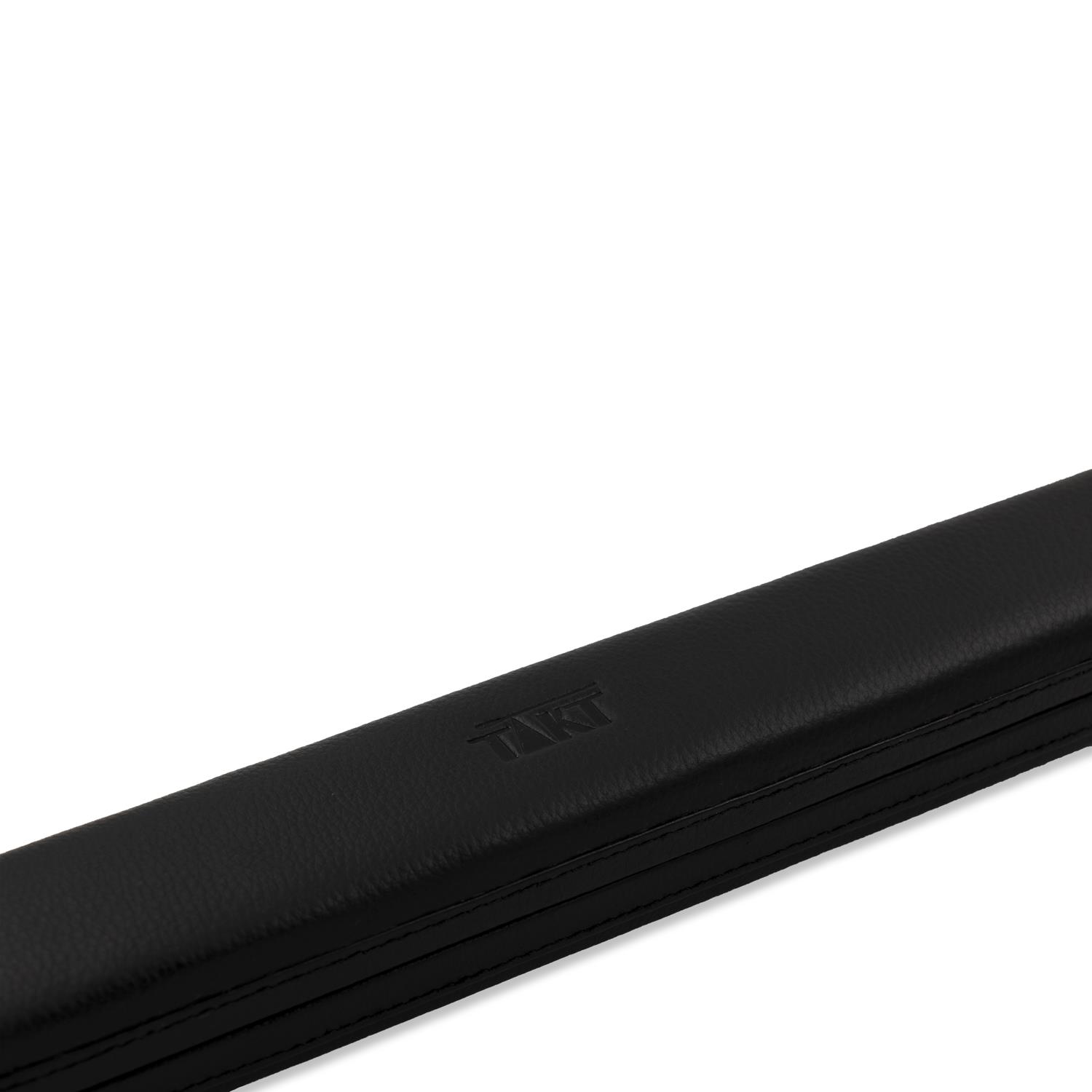 TAKT Astuccio Rigido per 2 Bacchette Rivestito in Pelle Nera