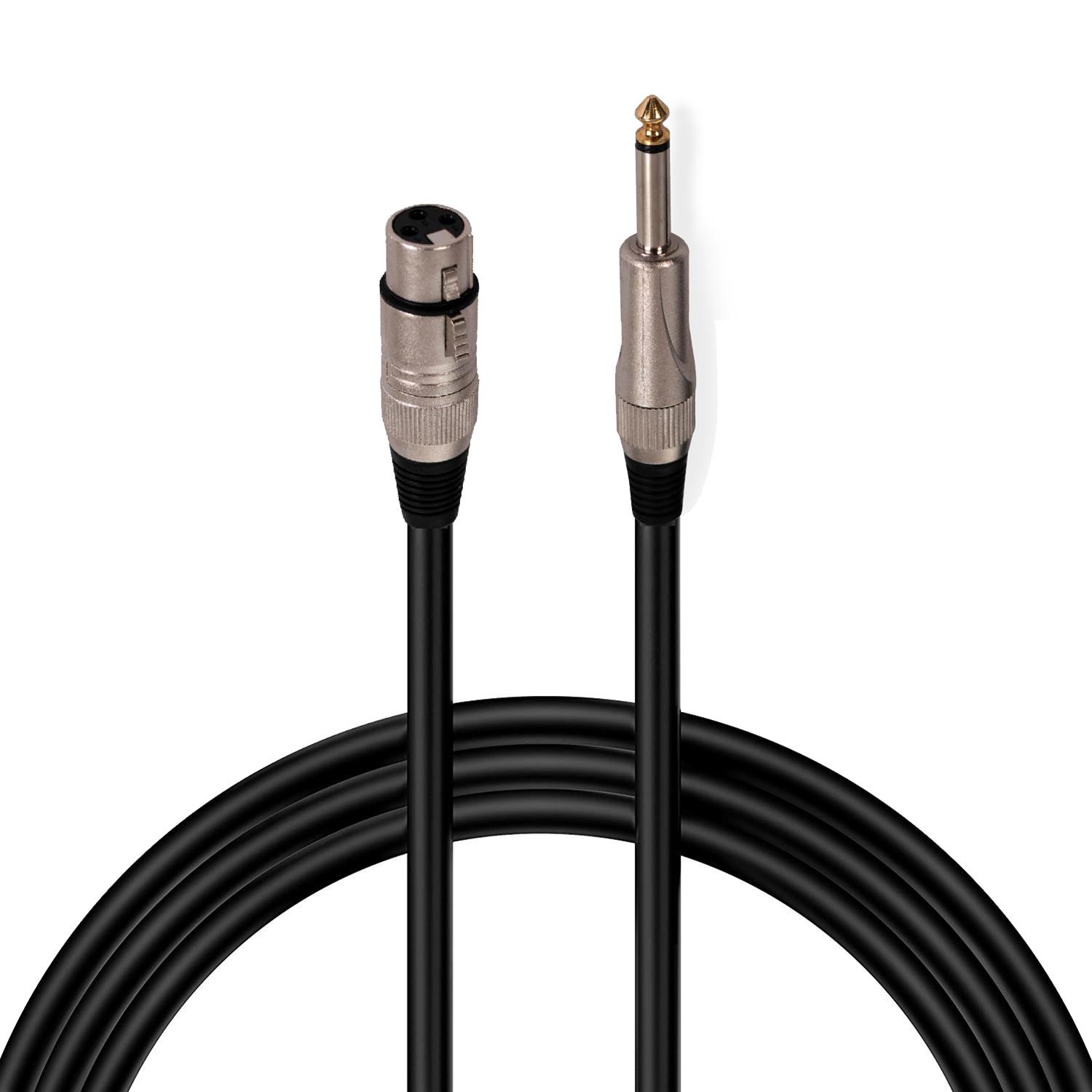 Cavo Audio XLR Femmina A 3.5mm - Y-Splitter 3 Metri, Per Microfoni E Dispositivi Audio - Foto 7