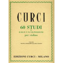 60 Studi in II, III, IV, V, VI, VII posizione | Curci A.