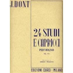 Studi capricci (24) - Op. 35 | Dont J.