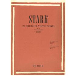  24 Studi di virtuosismo - Op. 51 per Clarinetto - I Fascicolo  | Stark R.