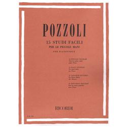 15 Studi facili per le piccole mani per pianoforte | Pozzoli