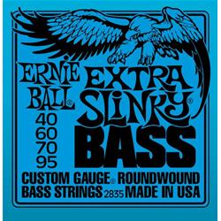 ERNIE BALL Extra Slinky Muta per Basso 4 Corde .040/.095