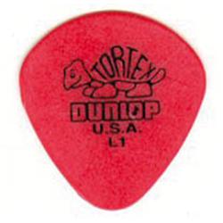 DUNLOP Plettro Tortex Jazz Red L1