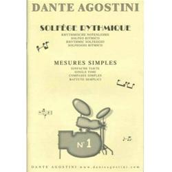 Solfege rytmique - Vol. 1 | Dante Agostini