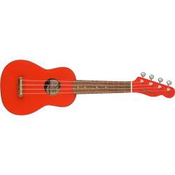 FENDER Venice Ukulele Soprano (Fiesta Red)