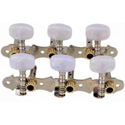 ffalstaff Meccaniche per Chitarra Classica Nikelate e Palette Madreperlate (con Lyra)