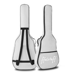 Borsa per Chitarra Classica 4/4 con 2 tracolle uso zaino e tasca porta accessori (Grigia)