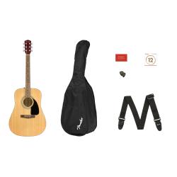 FENDER FA115 Pack Placid Walnut (Chitarra + Borsa + Accessori)