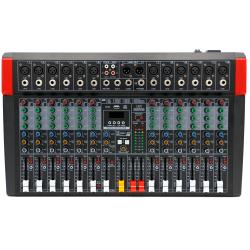 SINEXTESIS Mixer/Scheda Audio 12 canali, multieffetto DSP, interfaccia USB, lettore Mp3, Bluetooth