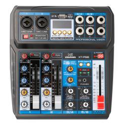 SINEXTESIS Mixer/Scheda Audio 6 canali, multieffetto DSP, interfaccia USB, lettore Mp3, Bluetooth
