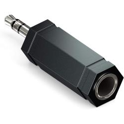 SINEXTESIS Adattatore Spina Jack Mono 3,5 mm. (M) - Presa Jack  Stereo 3,5 mm. (F)*