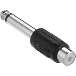 SINEXTESIS Adattatore Spina Jack 6,3 mm. (M) - Presa RCA (F)