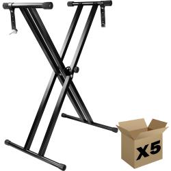ffalstaff Supporto per tastiera doppio telaio (max 25 Kg statici) - (master carton da 5 pezzi)
