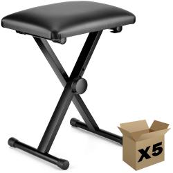 ffalstaff Panca in metallo con seduta 39 x 28 cm - (master carton da 5 pezzi)