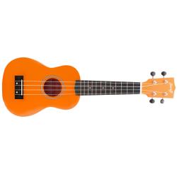 ffalstaff Ukulele Soprano 21" Superior Satinato con borsa (Arancione)