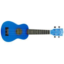 ffalstaff Ukulele Soprano 21" Superior Satinato con borsa (Blu)