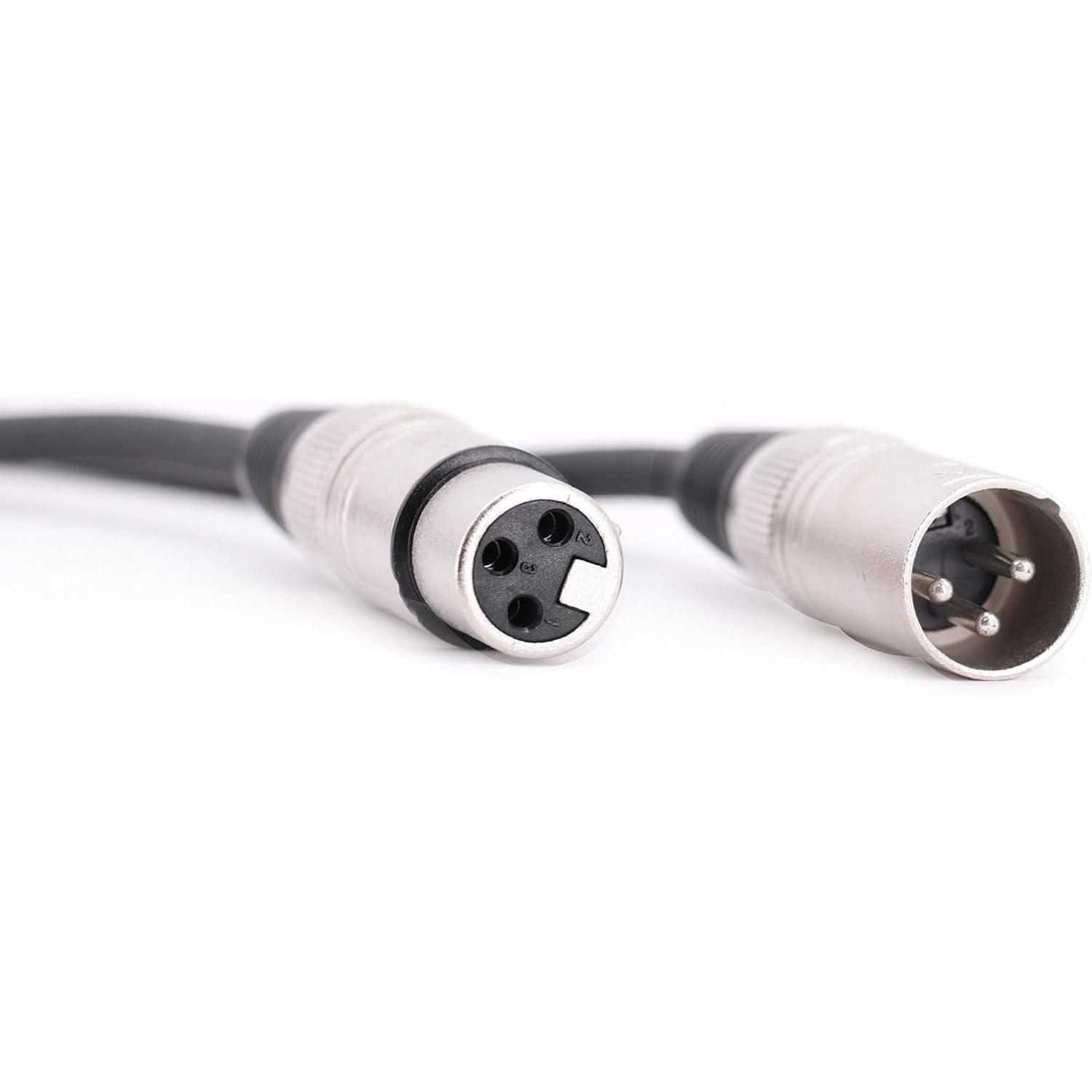 SINEXTESIS Impianto Audio Acustico con Coppia Altoparlanti Casse Attive Amplificate 400W con Woofer da 8", coppia di Stativi, 2 Cavi XLR da 5 mt.