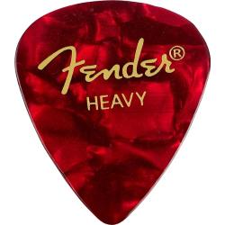 FENDER Plettro 351 Classic Celluloid Heavy (Red)
