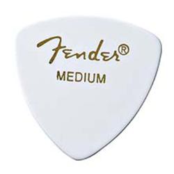 FENDER Plettro 346 Classic Celluloid Medium (White)