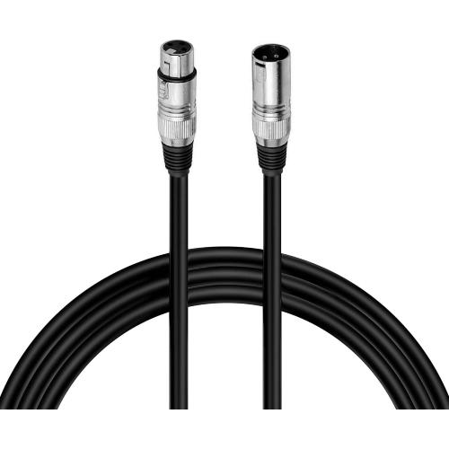 SINEXTESIS Impianto Audio Acustico con Coppia Altoparlanti Casse Attive e Amplificate 500W con Woofer da 10", Coppia di Aste stativi, 2 Cavi XLR da 5mt.