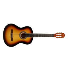 ffalstaff C40 Chitarra Classica 4/4 top in abete massello, fondo e fasce in sapele, tastiera e ponte in palissandro, binding in ABS bianco (finitura Lucida)