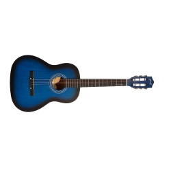 ffalstaff C-36 Chitarra Classica 3/4 finitura satinata (Sunburst Blue)