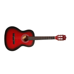 ffalstaff C-36 Chitarra Classica 3/4 finitura satinata (Sunburst Red)