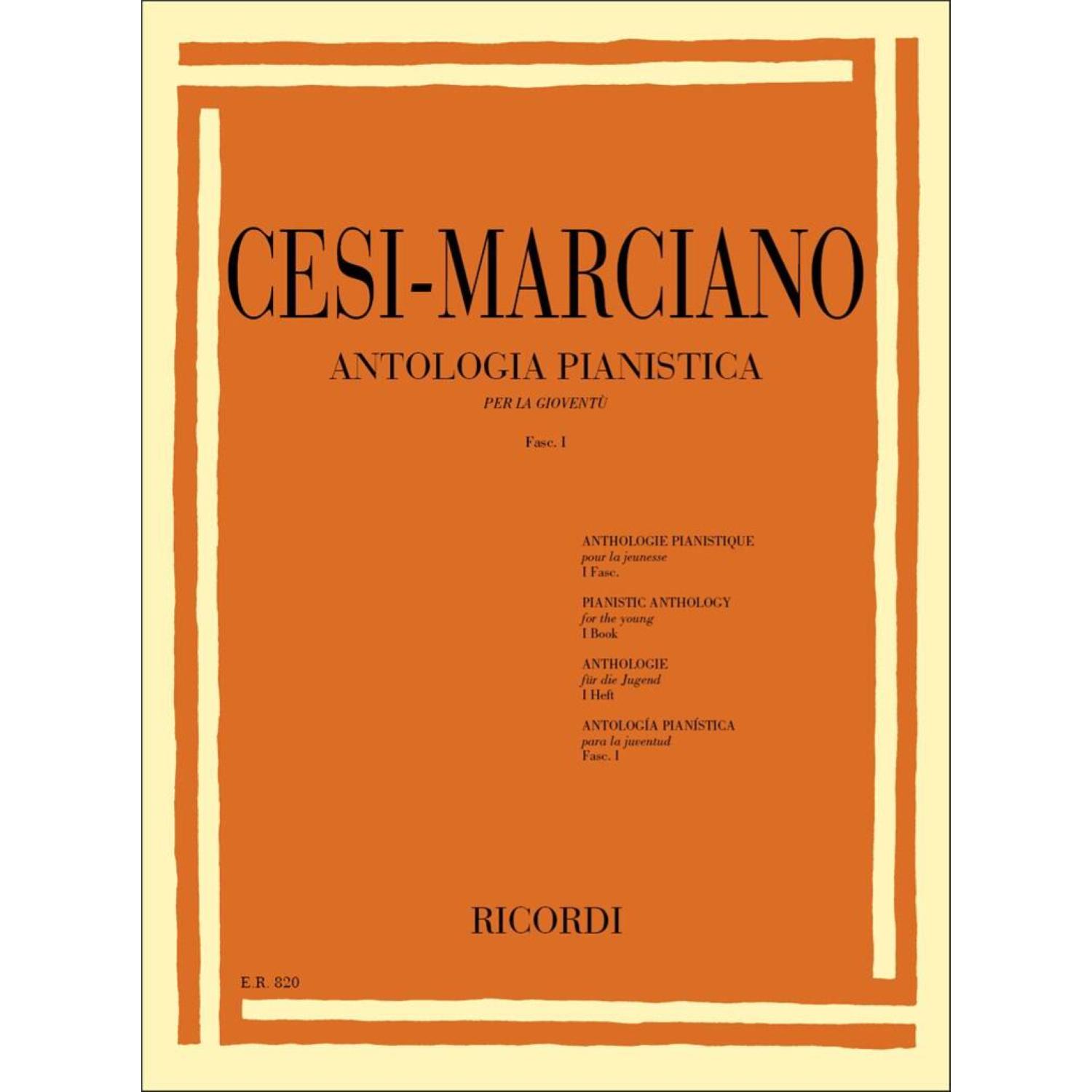 Antologia pianistica per la gioventù - Fasc. 1 | Cesi - Marciano