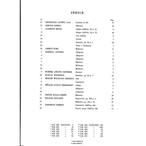 Antologia pianistica per la gioventù - Fasc. 1 | Cesi - Marciano