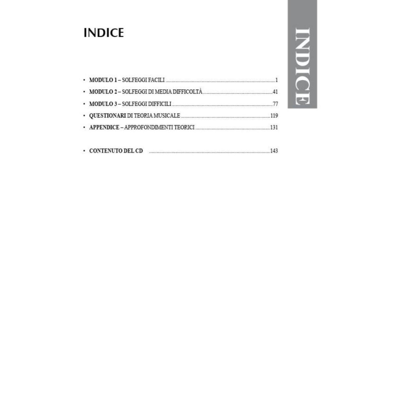 Il Solfeggio + Audio Online | Pasquale Bona