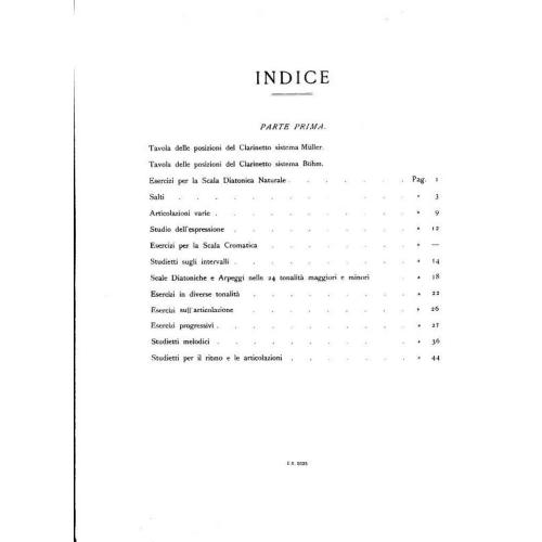 Metodo per clarinetto - Vol. 1 |  Lefevre