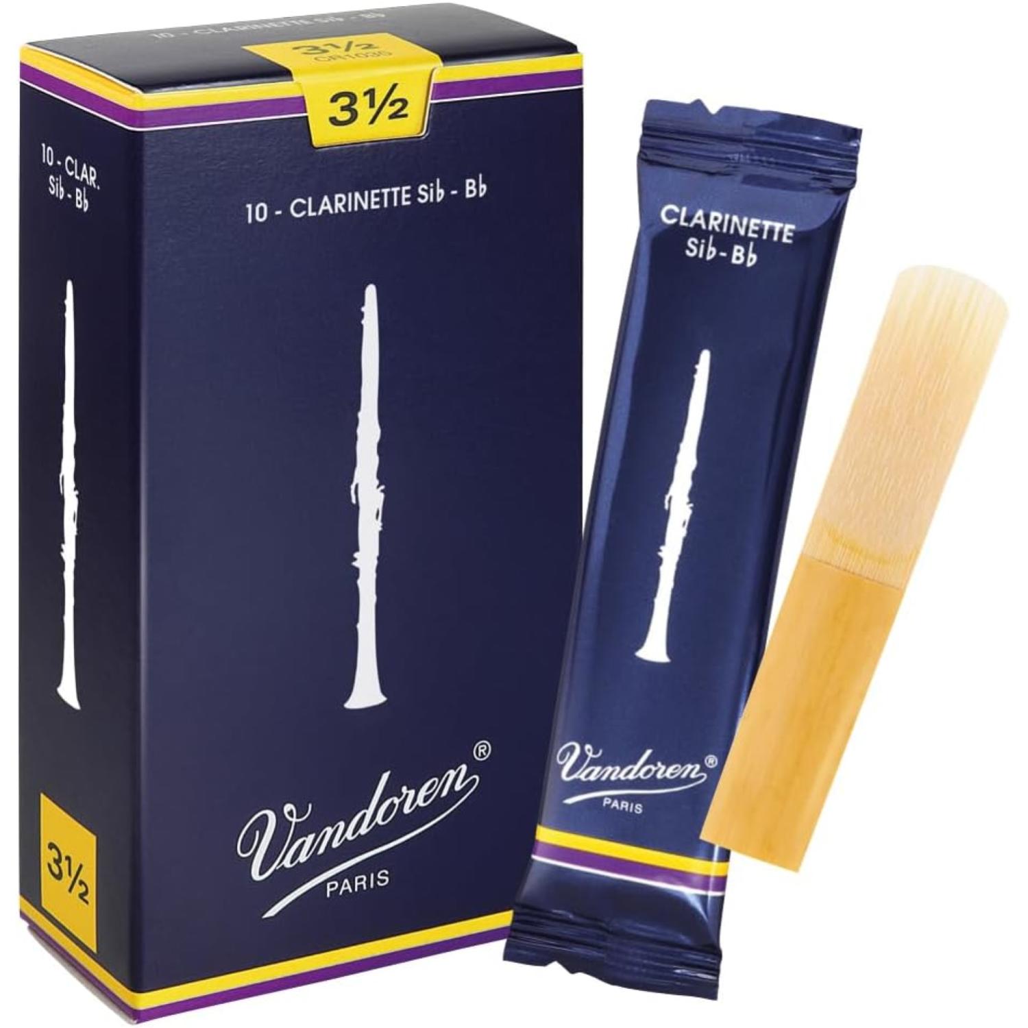 VANDOREN Ancia Clarinetto Sib "Traditional" n. 3 e 1/2