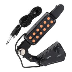 ffalstaff Pickup Magnetico a 12 Fori per chitarra concontrollo Tono e Volume